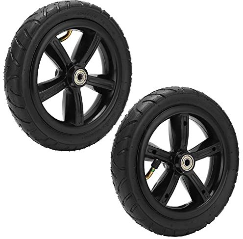 8 Pulgadas Rueda Delantera, Rueda neumática de 8 pulgadas 200x45 con cámara interior para patinete eléctrico con buje y rodamientos