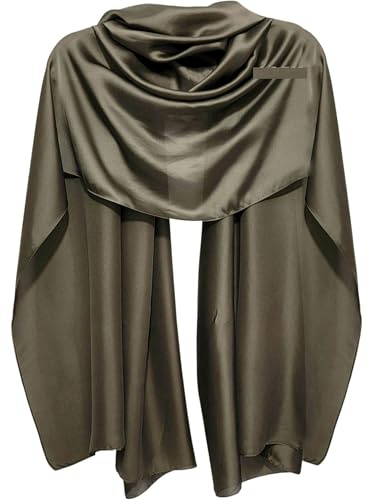 GFM® 100% Silk Scarf Shawl - for Evening Wedding Bridesmaids (SLK100)