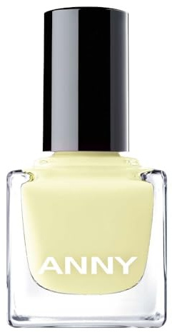 ANNY Nail Polish – Hochwertiger Farb-Nagellack mit langanhaltendem Glanz, splitterresistent und schnelltrocknend, Farbe: Lemon Talk - 15 ml