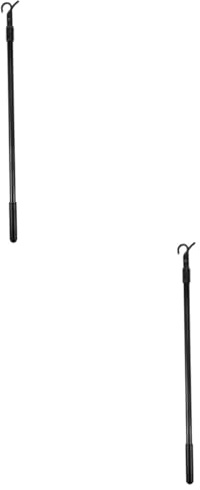 NUOBESTY 2 Pz Asta Rotante Retrattile Finestra Persiane Asta Telescopica Telescopica Tendaggio Tende Espandibili Estensibile Regolabile Persiana