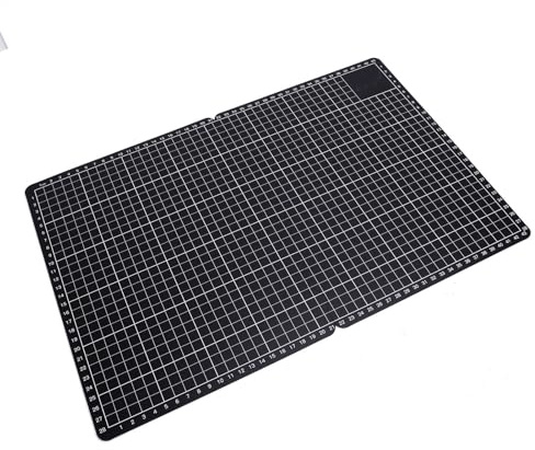 Dpofirs Stor Självläkande Skärmatta, A3 A4 Skärdyna PVC med Rutnät för Quiltning Sömnad Hantverk