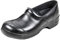 Euro-Dan Sicherheitsclogs, Leder, PU-Sohle, Stahlkappe, S2+SRC, robust, schwarz, Größe (43)