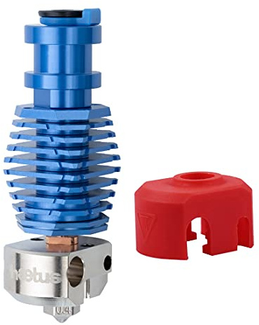 Bis zu 500 ℃ hitzebeständige Ganzmetall-Dragonfly Hotend BMO aus Bimetall, hitzebeständige Kupferdüse, Heizblock Kompatibel mit 3D-Drucker V6 Hotend Prusa i3 MK3, MK3S, Titan DDB Extruder (BM0)