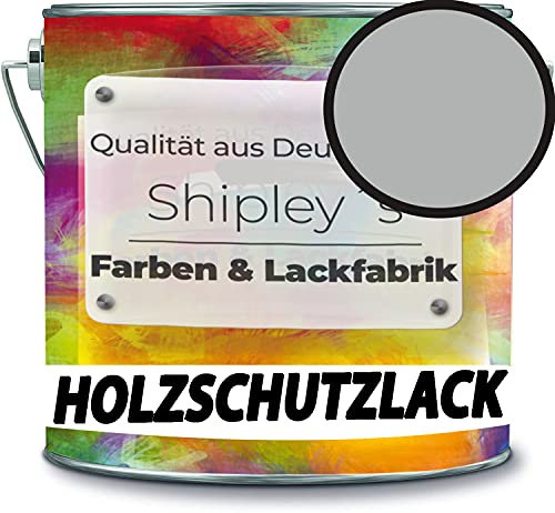 Shipley's - Vernice protettiva per legno, resistente alle intemperie, protezione a lungo termine dagli agenti atmosferici, protezione dagli agenti atmosferici, colore grigio agata RAL 7038