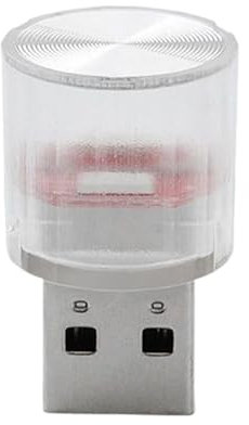 Iouyjiu Lampe LED USB pour Voiture - Éclairage d'Ambiance USB Automobile - Lumière Automobile Compacte Anti-Dérapant pour Camion Camping-Car Berline Remorque