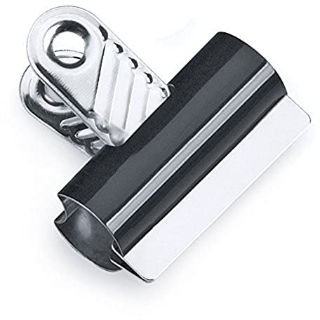 Rapesco RCB050B1 50 mm Letter Clips, Black, Pack of 10