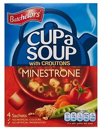 Batchelors Cup a Soup Minestrone with Croutons - 6 x 94gm