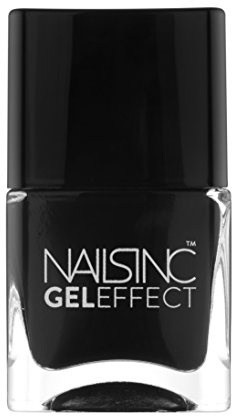 Nails Inc Gel Effect Polish, Black Taxi