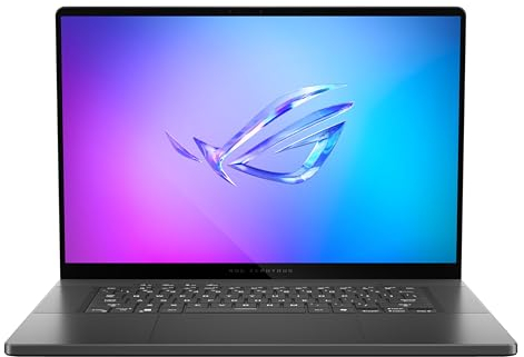 ASUS ROG Zephyrus G16 GA605WV-QP075W AMD Ryzen AI 9 HX 370 Laptop 40,6 cm (16) WQXGA 16 GB LPDDR5x-SDRAM 1 TB SSD NVIDIA GeForce RTX 4060 Wi-Fi 7 (802.11be) Windows 11 Home Grau