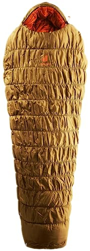 deuter Exosphere -11° Kunstfaserschlafsack,Almond-Paprika,Left Zip