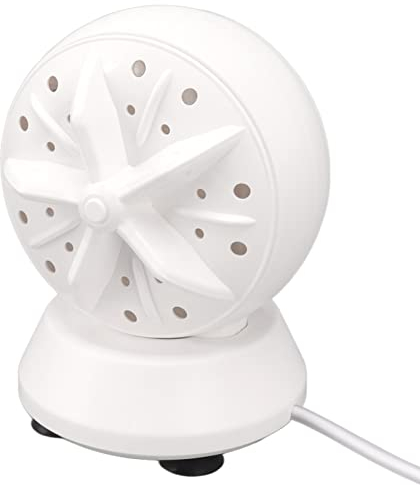 Dpofirs 5V USB Mini Washing Machine, Portable Lightweight Home Washer with Dual Turbine Ultrasonic Deep Cleaning for Sinks Dorms Travel, Small Dishwashing for Hand Washing, Laundry