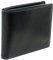 BRAUN BÜFFEL - Herren RFID Geldbörse Arezzo - 4 Kartenfächer und 4 Steckfächer aus echtem Rindleder Schlichtes Design - Edles Schwarz