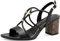MARCO TOZZI Damen Sandalen mit Absatz Elegant Blockabsatz, Schwarz (Black), 36 EU