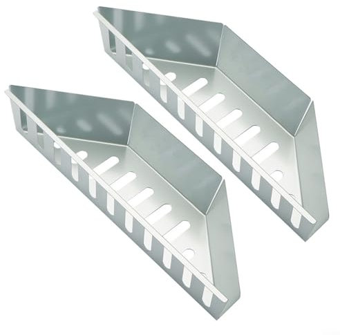 GLFLOW Lot de 2 paniers à charbon de bois en acier inoxydable pour bouilloire, barbecue, accessoire de cuisine, outil de cuisson, support de briquette, méthode de cuisson indirecte