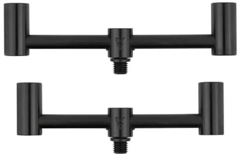 Fox Black Label Slim 2 Rod Buzz Bars (110mm - 125mm) - Rutenhalter, Rutenablage, Rutenhalterung