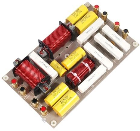 BUBEFSKD Divisor de frecuencia profesional de 800 W para sistemas de música de alto rendimiento, cine en casa, divisor de frecuencias