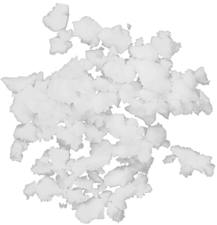 TOYANDONA Garnissage en Mousse à Mémoire De Forme 1 Kg Doux Et Sûr pour Poufs Et Coussins Rembourrage Polyvalent pour Oreillers Loisirs Créatifs Et Travaux Manuels