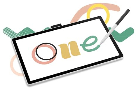 Wacom One 14 Tablette Graphique avec écran – 14″ Full HD avec Stylet sans Pile, écran antireflet, Pack Logiciel – Compatible Windows, macOS & ChromeOS