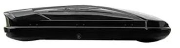 Njprmbq Privacidad Cargo Cajas De Techo Impermeables ABS con Capacidad De 480 L para Enganche De Enganche Portaequipajes para Techo De Coche(Negro)