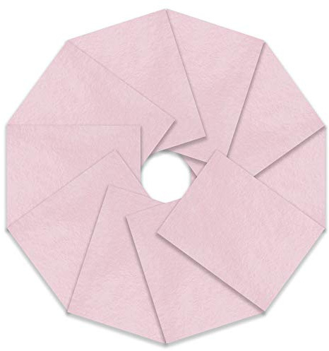 Trimits Craft Felt, 10 Pack, Baby Pink