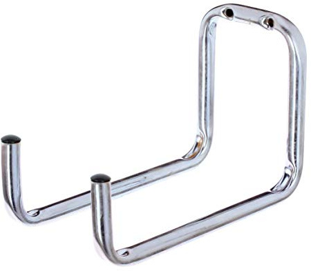 Alberts 856182 Wandhaken | wahlweise in verschiedenen Ausführungen | doppelt abgewinkelt | galvanisch blau verzinkt | Durchmesser Ø12 mm | 120 x 160 x 90 mm | 5er Set