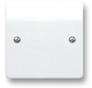 MK Logic Plus White 1 Gang Blanking Plate K3827WHI WHITE 86x86mm