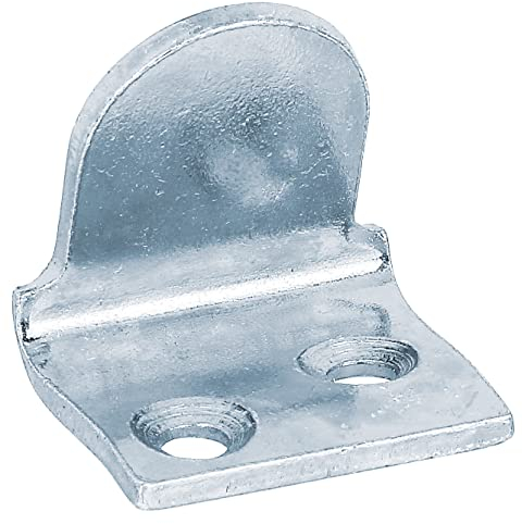 Alberts 307448 Anschlag für Fensterladen unten | galvanisch blau verzinkt | 28 x 26 x 22,5 mm