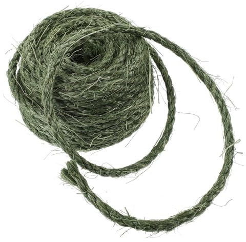 Toddmomy Hanfseil Für Katzenkratzbäume Zuschneidbares Kratzseil Aus Hochwertigem Material Austauschbares Wohnaccessoire Für Täglichen Gebrauch