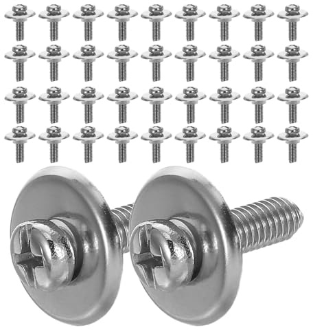 EPIGEIST Kit Riparazione per Coperchi Pentola 50 Set con Viti M5 e Guarnizioni in Silicone per Pentole in Acciaio Inox, Facile Manutenzione e Conservazione in Cucine Domestiche