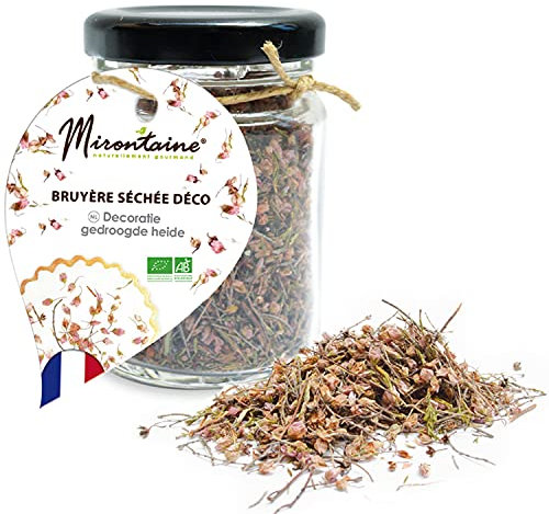 Bruyère séchée comestible pour pâtisserie