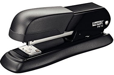 RAPID 5000273 - Grapadora FASHION metálica modelo FM12 color negro