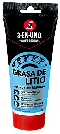 3-IN-ONE Profesional - Grasa de Litio Tubo -150gr, incoloro (34608)