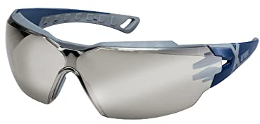 Uvex 9198885 Brille mit Bügeln Pheos Cx2 Silver Af, Blau/Grau