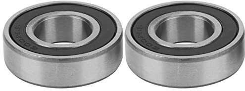 Keenso Rodamientos de Rueda de Scooter, 2 Piezas de rodamientos de Bolas de Scooter, cojinetes de Rueda de tracción de Motor Delantero de Scooter eléctrico
