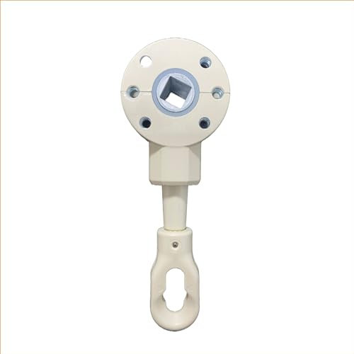 FRAMIG® Arganello Ultra Veloce per Tenda da Sole a Caduta. Rapporto di riduzione 3,5:1 - Colori Vari (2 - Avorio)