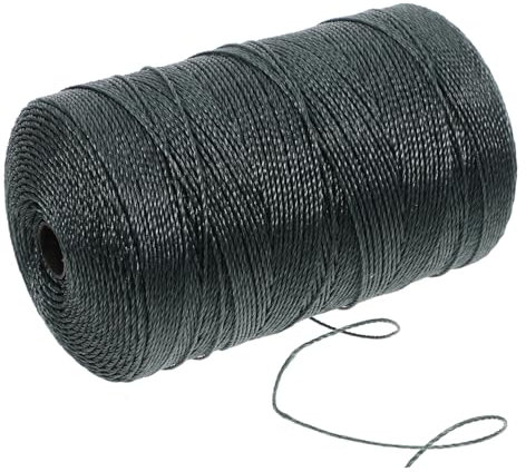 GALPADA 1 Roll Braided Fishing Netting String Durable Multipurpose Nylon Rope for Easy Fishing Net Repairs Tough Wear Resistant Twine Lightweight Zero Elasticity Design