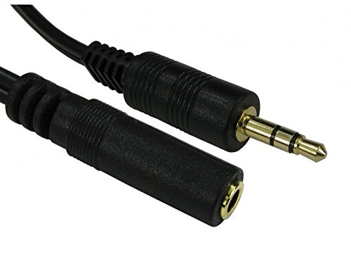 3m 3.5mm Cavo Prolunga Jack - Qualità Superiore/Placcato in Oro 24 Carati/Audio/Stereo/Maschio a Femmina
