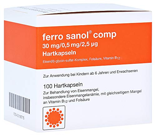 FERRO SANOL comp. Hartkaps.m.msr.überz.Pellets 100 St