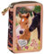 Mädchen Kinder Pferde 2-Fach Federtasche Federmappe Schlamper 26 TLG. gefüllt (PWDK), rosa/braun, 21 x 12 x 4 cm
