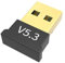 Adaptateur Bluetooth USB 5.3, Clé Bluetooth pour PC Portable EDR Dongle USB Bluetooth Compatible avec Windows 11/10/8.1/7/Linux (5.3)