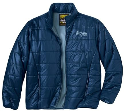 ATLAS FOR MEN - Chaqueta Hombre Invierno - Plumífero Hombre Ligero y Acolchado - Repelente al Agua y Cálido - Cremallera - Disponibles en Talllas Grandes de la M hasta 5XL