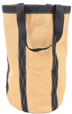 Sac Seau à Outils, Sac de Rangement Portatif en Tissu Oxford avec Une capacité de D'environ 30 Kg et Une Taille de 50 X 30 Cm, Sac à Gratter pour Haute Altitude et Chantier de