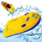 Schwimmbrett Bodyboard Aufblasbar, CIYIN Surfbrett Bodyboard mit Griffen, Schwimmhilfe Aufblasbar Kinder, Aufblasbares Bodyboard für Strand, Wasserrutschbahn, Pool - 110 x 48cm