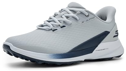 Skechers herr Go Golf Mens Waterproof Synthetic Lace-up Spike Less Golf ShoeGolfskor