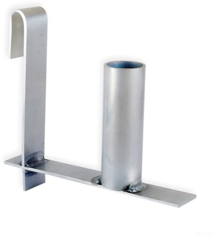 Unrolling Aid for PVC Privacy Strips with Galvanized Steel Construction for Single Rod Mat and Grid Fences Installation Tool