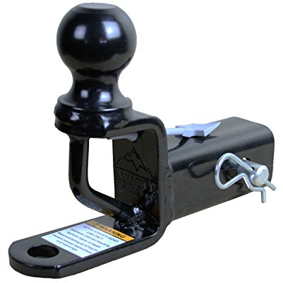 ATV TEK, Récepteur Trio HD 5,1 cm - Attelage Multifonction avec Support à Boule - Attelage Robuste