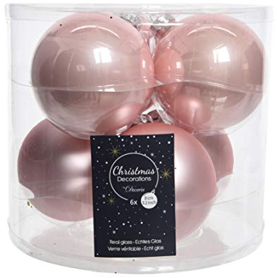 Decoris DEO4063129 - Bola de Navidad, 56 x 39,5 cm, Color Rosa
