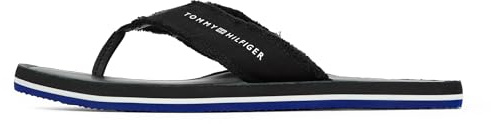 Tommy Hilfiger herr Hilfiger Leather Beach SandalFlip Flops
