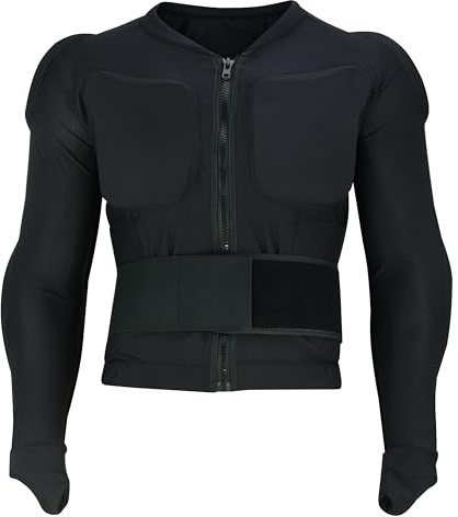 PROANTI Camicia protettiva per sci, snowboard, cross, equitazione, protezione per bicicletta