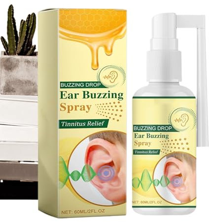 Spray Auricolare - Igienizzante Auricolare Da 60ml - Spray Per Acufeni Delicato Per Donne Dopo Piercing Casa Viaggio Nuoto Doccia